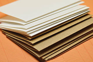 Making A Basic Blank Card First Thing First In Card Making