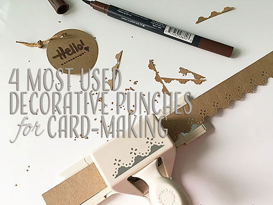 Decorative Punches Are Fun To Use!