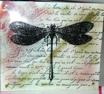 Make This Handmade Dragonfly Card On Your Computer!
