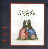 I Love You Valentines Card