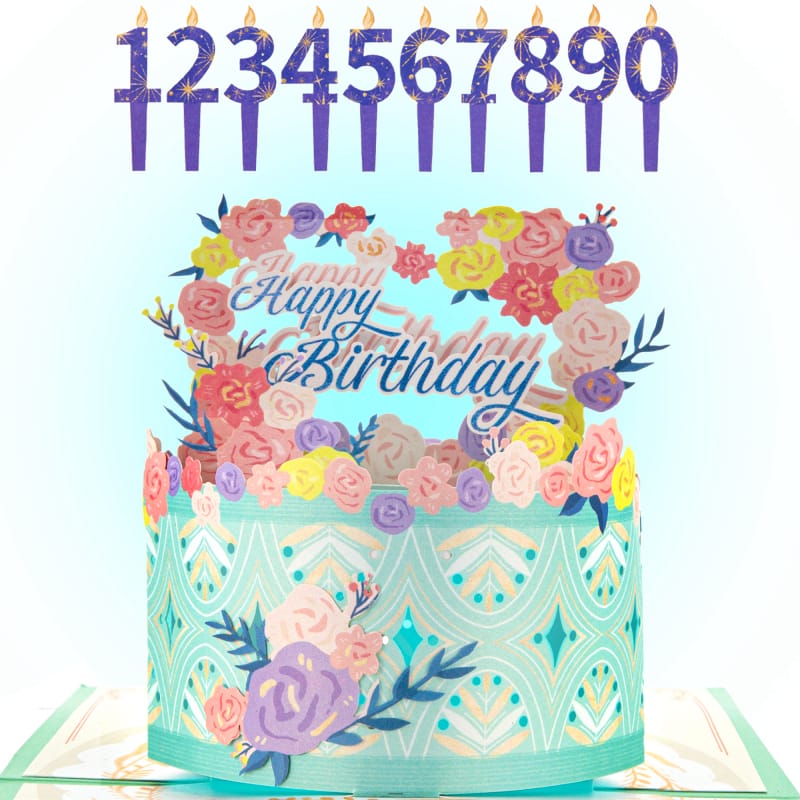 Music Birthday Pop Up Card