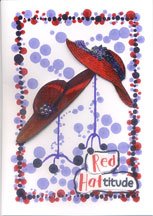 Red Hats Cards Made For The Red Hatters