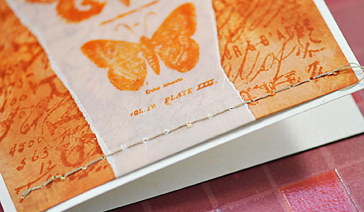 Vintage Butterfly Card