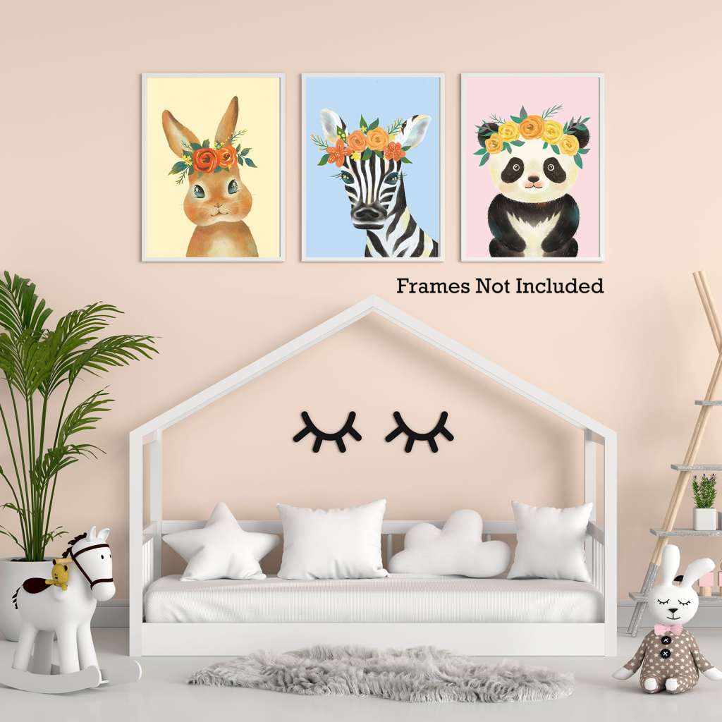 Woodland Baby Nursery Wall Decor