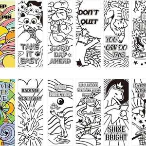 HOMANGA 60 Piece Make Your Own Bookmark for Children Students