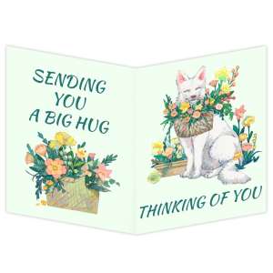 HOMANGA Jumbo Thinking Of You Card