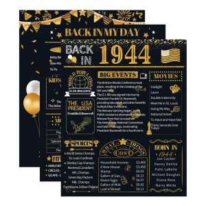 80th Birthday Decorations