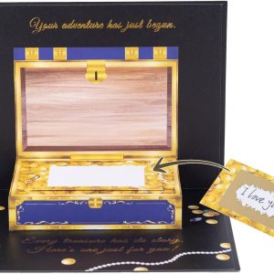 HOMANGA Birthday Card with Scratch-Off Surprise, Scratch Off Card for Birthday, Anniversary, Special Occasions, Ideal Birthdays Gifts for Wife Husband Girlfriend Boyfriend